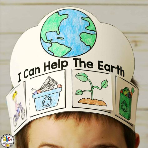 Earth Day Activities For Elementary Students To Learn How To Help Earth Earthday Projects Student, Earth Day Kindergarten Art, World Earth Day Activity For Kids, Our Green Earth Preschool, Caring For The Earth Preschool, Earth Day Large Motor Activities, Earth Day Special Education, Kindergarten Earth Day Art, Caring For Our World Preschool