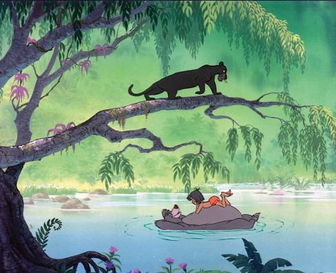 The Jungle Book The Jungle Book Drawings, The Jungle Book Aesthetic, Jungle Book Aesthetic, Jungle Book Painting, Jungle Book Drawing, The Jungle Book Art, Jungle Book Illustration, Disney Viejo, Disney Jungle Book