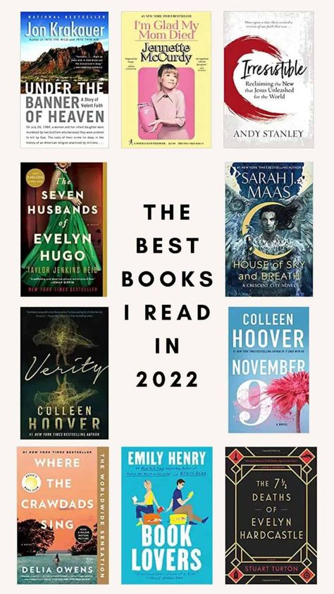 The 10 Best Books I Read In 2022 – Love & Renovations Love Story Book Recommendation, Best Love Story Books To Read, Love Novels To Read, Best Selling Books Must Read, Famous Books To Read, English Novels Books, Novel Recommendation, Books Suggestions, Book Recommendations Fiction