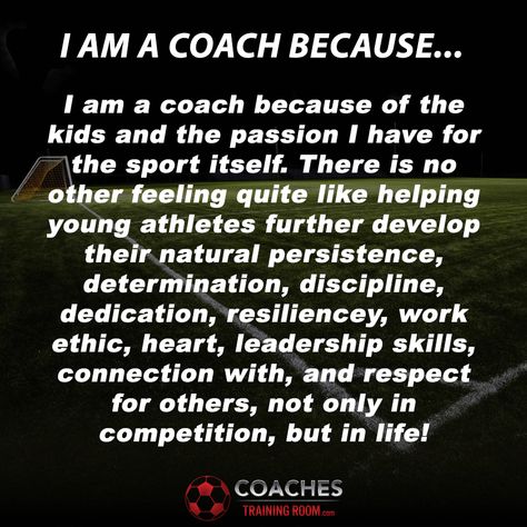 Soccer Coaching Motivational Quotes Sayings - Coaches Training Room | Soccer Sessions | Drills | Coaching Exercises | Futsal Sessions | Futsal Drills Volunteer Coach Quotes, Quotes About Coaching Sports, Soccer Coach Quotes Inspirational, Motivational Coaching Quotes, Inspiring Coach Quotes, Coach Speech Ideas, Sports Coach Quotes, Football Coach Quotes Inspirational, Coach Inspirational Quotes Sports