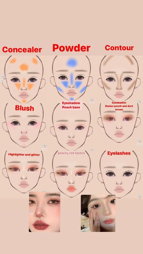 Beauty, Make Up, Different Types Of Makeup, Types Of Makeup, Different Types, The Face, Makeup