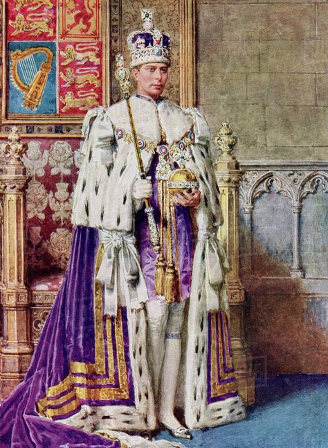 Coronation Gown, Coronation Robes, Royal Crown Jewels, Queen Mum, King George Vi, Royal Family England, Reina Isabel Ii, Elisabeth Ii, The Coronation