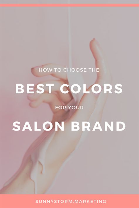 How to pick the best colors ever for your salon brand Salon Color Schemes, Beauty Salon Marketing, Marketing Audit, Hair Salon Interior Design, Spa Colors, Hair Salon Interior, Salon Logo Design, Color For Nails, Nail Salon Decor