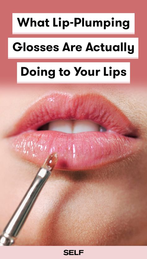 You may love your favorite lip gloss with built-in lip-plumper, but is it worth the time and money? This is what lip-plumping products are actually doing to your lips—such as causing temporary inflammation—and what you should do if you want real, long-lasting results for fuller lips. The Best Lip Plumper, Plumbing Lip Gloss, Best Lip Plumping Products, Best Plumping Lip Gloss Drugstore, City Lips Plumper, Plump It Lip Plumper, Best Lip Plumper Before And After, Best Plumping Lip Gloss, Natural Ways To Plump Lips