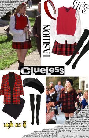 90s Clueless Fashion, Cher Outfits Clueless, Clueless Outfits Inspiration, Cher Clueless Outfits, Cher Clueless Costume, Cher Clueless Outfit, Clueless Outfit, 90s Clueless, Clueless Costume