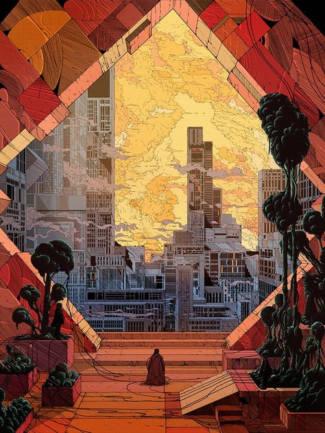 ‘The Botanist's Window’ by Kilian Eng | Black Dragon Press Kilian Eng, Concept Art Landscape, Posca Art, Ligne Claire, Landscape Concept, Architecture Design Concept, Concept Art Drawing, Landscape Artwork, Flagstaff