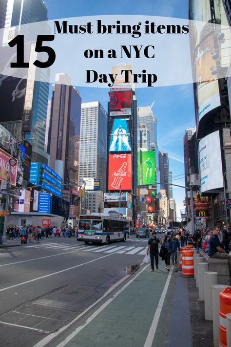 Things To Pack For A Trip To New York, New York Packing List September, What To Bring To New York, New York Trip Packing List, Purse For New York Trip, New York City In A Day, New York Vacation Ideas, What To Pack For New York, New York City Must Do