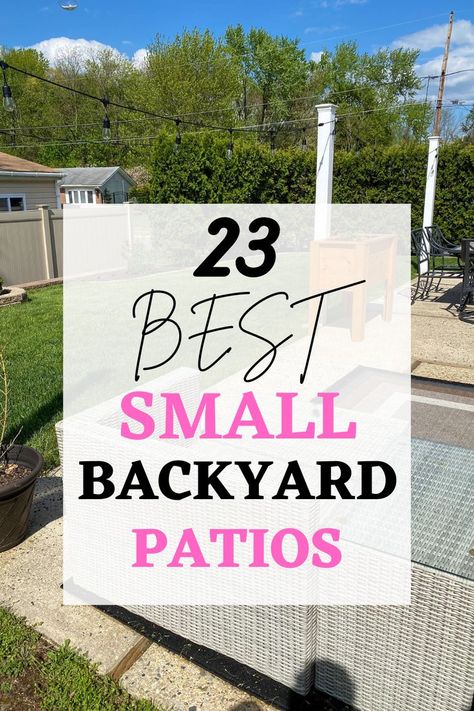 Small Backyard Patio Ideas, Patio Ideas Townhouse, Small Covered Patio, Small Patio Ideas On A Budget, Small Backyard Decks, Backyard Patio Ideas, Small Patio Furniture, Patio Furniture Layout, Backyard Covered Patios