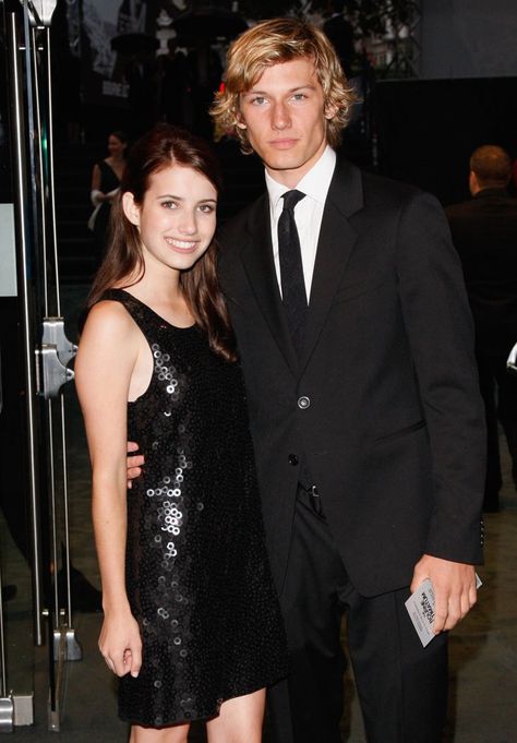Pin for Later: 18 Actors Who Couldn't Seem to Stop Dating Their Costars Alex Pettyfer started dating Emma Roberts after they met on the set of Wild Child in 2007. They split a year later. Alex Pettyfer, Alex Pettyfer Wild Child, Wild Child Movie, Celeb Couples, Model Aesthetic, Celebrity Kids, Famous Men, Emma Roberts, Photo Outfit