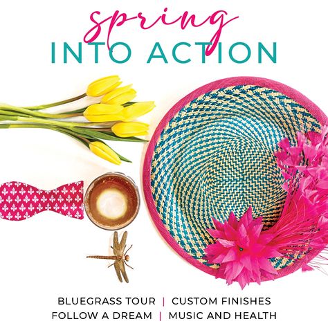 The spring Inspiration issue is out! What inspires you in your own life? The action of others, an internal guiding force, or maybe you find it in nature? In this issue, we've highlighted people and places to hopefully inspire you to spring into meaningful action as we move into a new season. Nature, Dream Music, Spring Into Action, What Inspires You, Need Someone, Spring Inspiration, Creative Hobbies, P S, In Nature