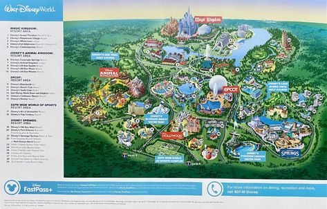Walt Disney World Map with Hotels Map Of Disney World Resorts, Walt Disney World Map, Disney World Facts, Orlando Map, Disney Map, Disney World Map, World Facts, America Trip, Disney Parque