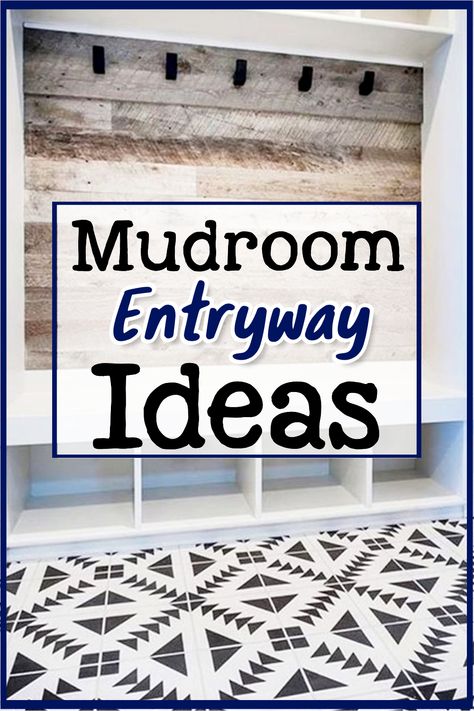 Mud Room Ideas Entryway Shoe Storage, Wall Inset Ideas Entryway, Mudroom In Family Room, Family Room Mudroom Combination, Small Porch Ideas Entrance Interior, Family Foyer Ideas, Ideas For Small Entry Ways Entrance, Shoe And Coat Storage Entryway Farmhouse, Dirt Room Entrance