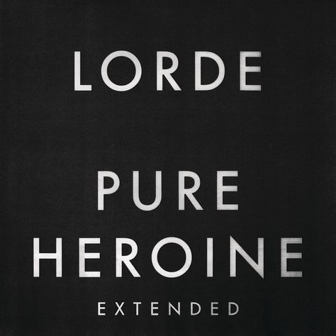 Lorde — Pure Heroine (Extended) (2013) Lorde Album, Iconic Album Covers, Cool Album Covers, Pochette Album, Music Album Covers, The Love Club, Music Album Cover, Song Time, Best Albums