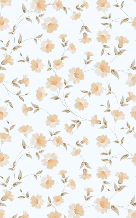 #Aesthetic #edited Orange Scrapbook Paper, Wall Wallpapers, Floral Pattern Wallpaper, Wallpaper Iphone Boho, Phone Wallpaper Boho, Fall Orange, Floral Wallpaper Iphone, Simple Phone Wallpapers, Simple Iphone Wallpaper