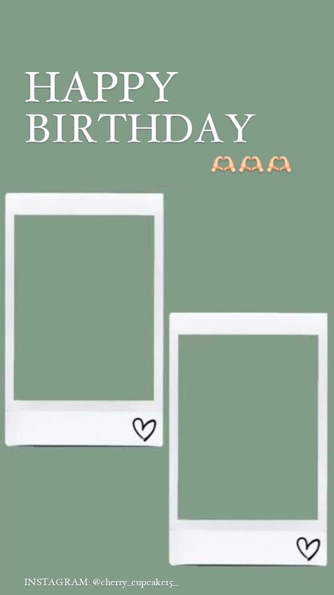 Birthday Post Template Instagram, Bday Layout Aesthetic, Instagram Story Ideas Birthday Asthetic, Ig Bday Story Ideas Aesthetic, Birthday Ideas For Insta Story, Happy Bdy Instagram Story, Birthday Instagram Story Ideas Template Aesthetic, Bday Layout Instagram, Template For Birthday Story