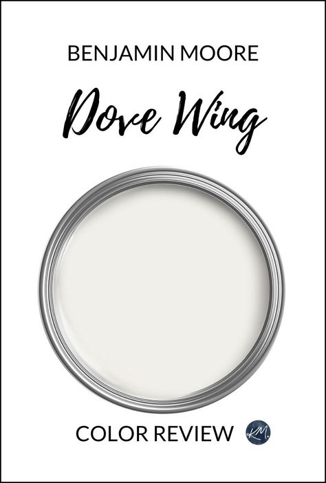 Benjamin Moore Dove Wing OC-18: Paint Color REVIEW