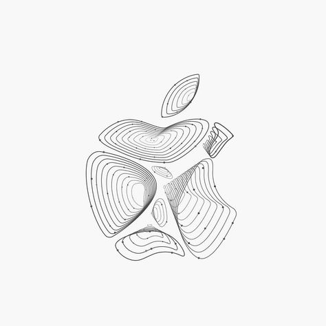 Apple Logo Art on Instagram: “Logo 53 •••••••••• #Apple #ThingsInMaking #AppleLogoArt •••••••••• © Apple Inc.” Apple Brand Aesthetic, Apple Branding Design, Apple Logo Aesthetic, Apple Graphic Design, Apple Poster, Apple Logo Design, Apple Wallpapers, Brand Boards, Logo Presentation