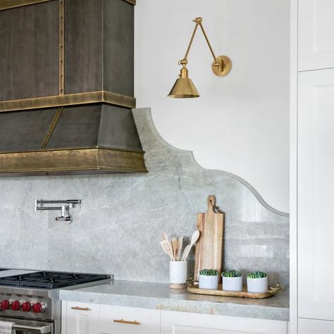 Don't plan a kitchen update without understanding the biggest kitchen trends of the year, from cabinets to configurations to colors.#kitchentrends #kitchenideas Geometric Furniture Design, Lighting Garden, Dark Green Walls, Stone Counters, Wall Mount Faucet Bathroom, Socket Holder, Stone Backsplash, Nest Design, Kitchen Trends