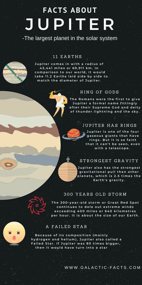 Facts About Jupiter, Jupiter Facts, Solar System Facts, Jupiter Planet, After Earth, Planet Jupiter, Sistem Solar, Astronomy Facts, Astronomy Science