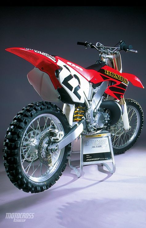 2001 HONDA CR250 | THE GOOD, BAD & UGLY – Motocross Action Magazine Motocross Action, Honda Dirt Bike, Moto Scrambler, Recumbent Bicycle, Cool Dirt Bikes, Custom Sport Bikes, Honda Bikes, Dirt Bike Girl, Vintage Motocross