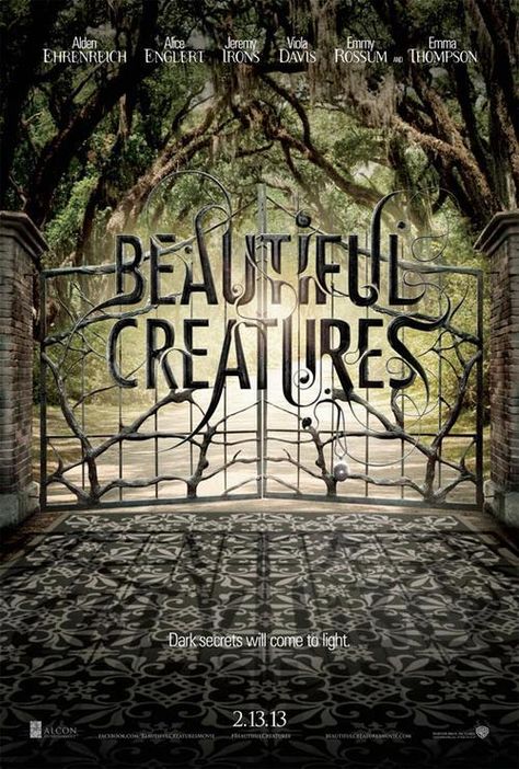 Beautiful Creature movie poster- I should read the book lol. Beautiful Creatures