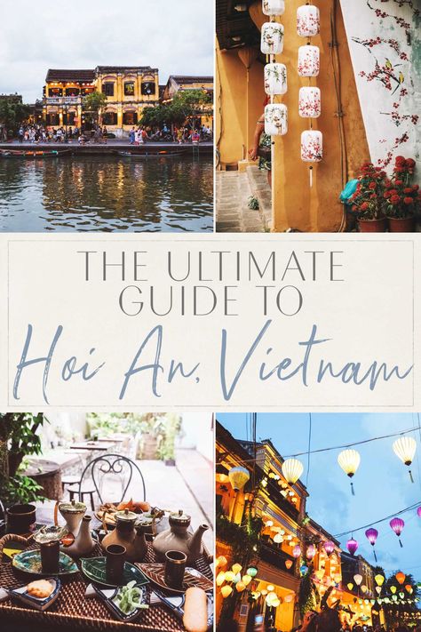 Nature, Hoi An Itinerary, Vietnam Places To Visit, Vietnam Hoi An, Vietnam Travel Outfit, Vietnam Bucket List, Asia Vacation, Vietnam Guide, Vietnam Vacation