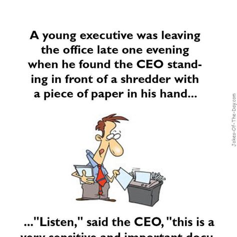 A young executive was leaving the office - #funny #joke - #Joke #Humor #Funny Humour, Funny Office Jokes, Laugh Out Loud Jokes, Office Funny, Office Jokes, Joke Stories, Joke Funny, Jokes Images, Office Quotes