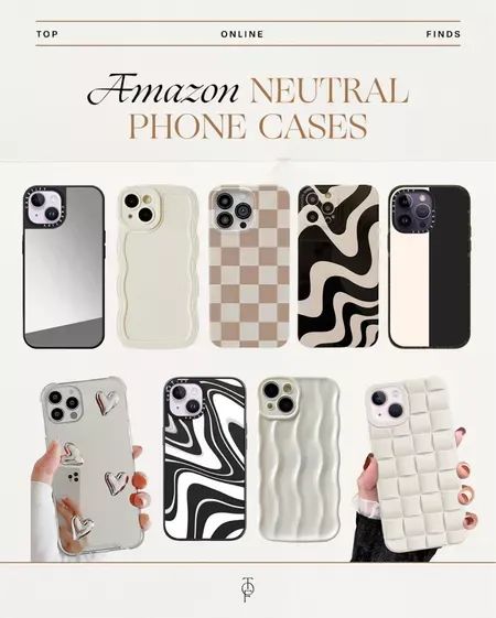 2024 Phone Case, Phone Cases Neutral, Cute Phone Cases From Amazon, Phone Case For White Phone, Aesthetic Phone Case Amazon, Iphone Case Minimalist, Classy Phone Cases For Women, Amazon Iphone Cases, Trending Phone Cases 2024
