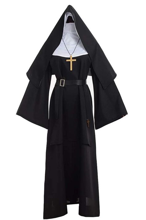 Adult Costumes, Halloween Gown, Nun Outfit, Nun Costume, Womens Fancy Dress, Haloween Costumes, Halloween Fancy Dress, Halloween Party Costumes, Fancy Dress Costumes