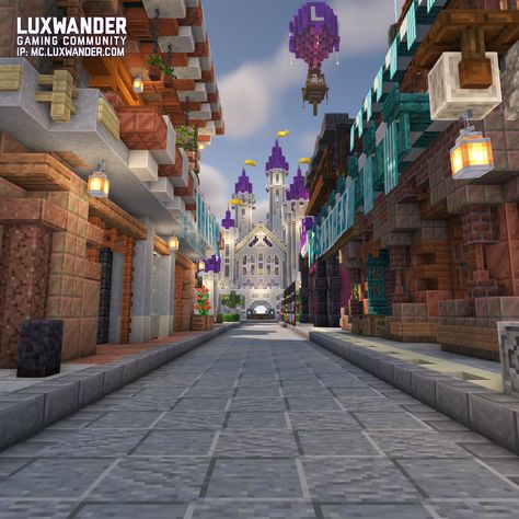 Disneyland, Minecraft Disney, Disney Minecraft, Disneyland Castle, Minecraft Castle, Minecraft Ideas, Minecraft Designs, The Project, Disney World