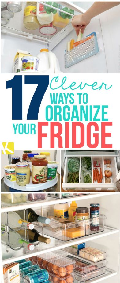 Can you never find anything in your fridge? Well check out these ways to help organize your fridge so that never happens again! #fridgeorganization #homehacks #organizationtips Fridge Baskets, Organized Fridge, Organizar Closet, Clean Bathroom, Diy Bathroom Storage, Organisation Hacks, Organizing Hacks, Refrigerator Organization, Ways To Organize