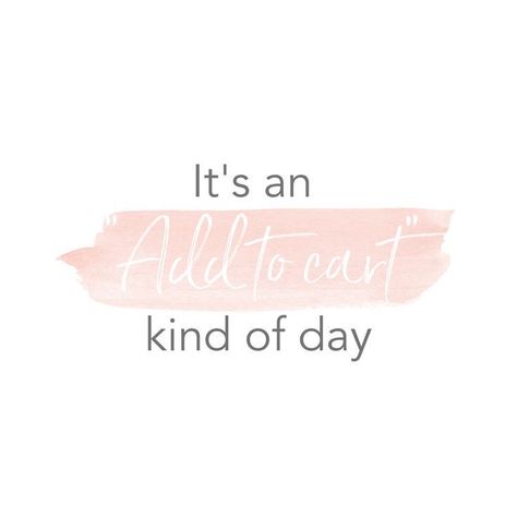 Every day is an "add to cart" kind of day here at KE Soul 😉 Humour, Shopping Quotes Funny, Support Small Business Quotes, Perfume Quotes, Monday Morning Quotes, Fashion Quotes Inspirational, Online Shopping Quotes, Candle Quotes, Now Quotes