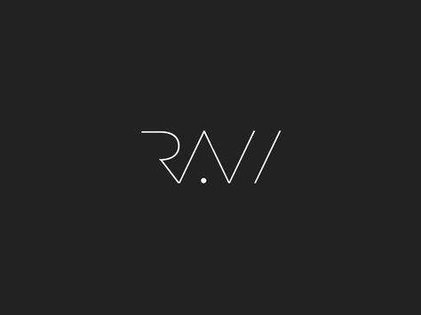 Revised:"RAW" logo. Typo Logo Design, 브로셔 디자인, Business Cards Layout, Logo Minimalista, Logo Design Set, Logo Design Inspiration Branding, Typo Logo, Logo Design Typography, Pet Logo Design