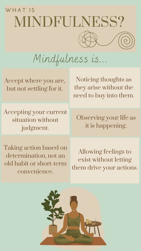 Learn what #Mindfullness is! 💭🧘‍♀️ #nonjudgmental #inthemoment #present #wellness #benefits Ways To Practice Mindfulness, Simple Mindfulness Activities, Mindful Vs Mind Full, Meditation And Mindfulness, Grounding Exercises Therapy, Mbsr Mindfulness, Mindfulness Workshop, Mindfulness Activities For Adults, Mindfulness Strategies