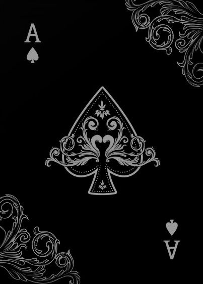 Ace Wallpaper Card, Ace Of Spades Aesthetic Wallpaper, Cards Aesthetic Dark, Playing Cards Aesthetic Dark, Ace Card Wallpaper, Ace Card Aesthetic, Ace Of Spades Aesthetic, Playing Card Wallpaper, Playing Cards Aesthetic