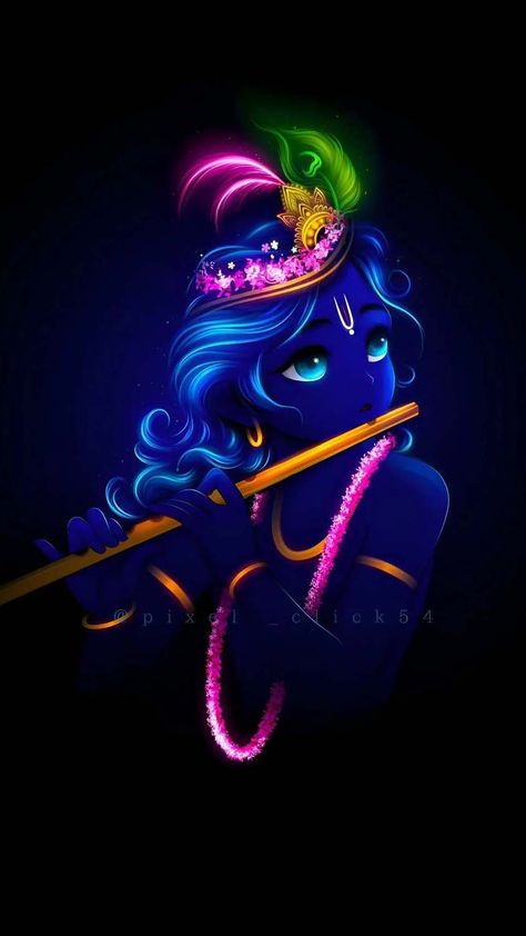 Shree Krishna Amoled iPhone Wallpapers Pics Art App, Cartoon Love Photo, Pictures Of Shiva, God Artwork, Krishna Flute, Peace Illustration, Photo To Cartoon, Beautiful Butterflies Art, Little Krishna