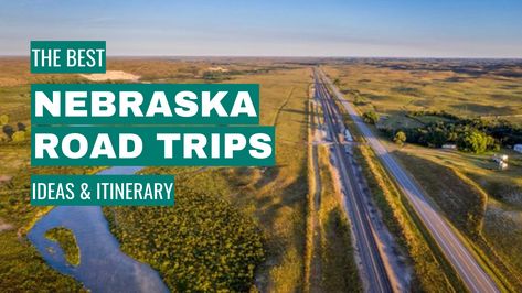 Nebraska Road Trip, Best Road Trips, Road Trip Ideas, Road Trip Map, Travel Cheap, Road Trip Routes, Scenic Byway, Road Trip Fun, Hit The Road