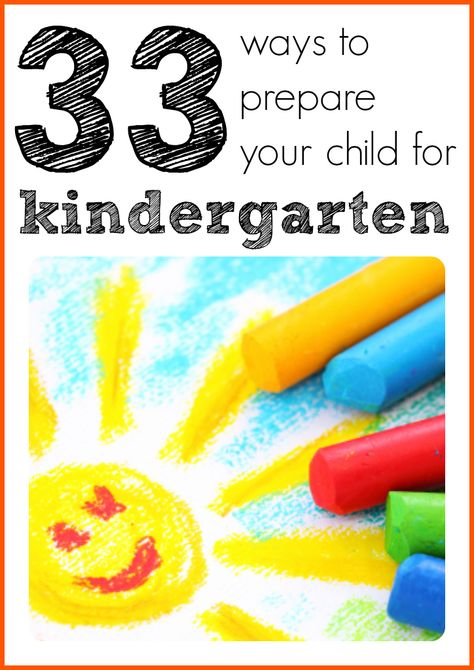 Prepare your child for kindergarten with this list of simple ideas and activities!  #kindergartenreadiness Kindergarten Readiness Checklist, Ready For Kindergarten, Kindergarten Prep, Kindergarten Readiness, Summer Learning, Preschool At Home, School Readiness, Homeschool Preschool, Childhood Education