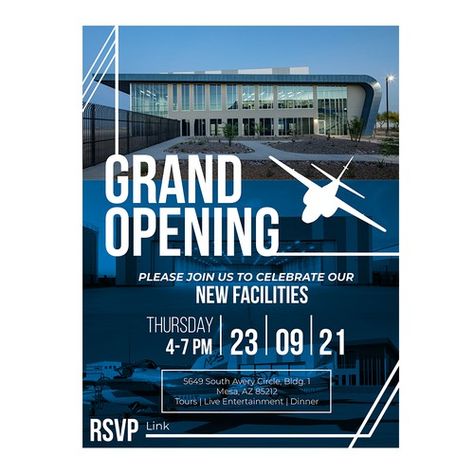 E-invite and reminder for grand opening celebration | Card or invitation contest | 99designs Invitation Poster Events, Office Opening Invitation Card Design, E Invitation Card Design, Grand Opening Poster Design Ideas, Corporate Invitation Card Design, Opening Invitation Card Design, Inauguration Invitation Card, Grand Opening Design, Grand Opening Ideas