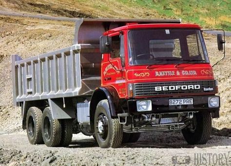 Bedford - Bedford TL (1980-1992) Commercial Vehicle, Layout, Bedford Truck, Tipper Truck, Bus Coach, Body Style, Motor Car, Transportation, Wheel