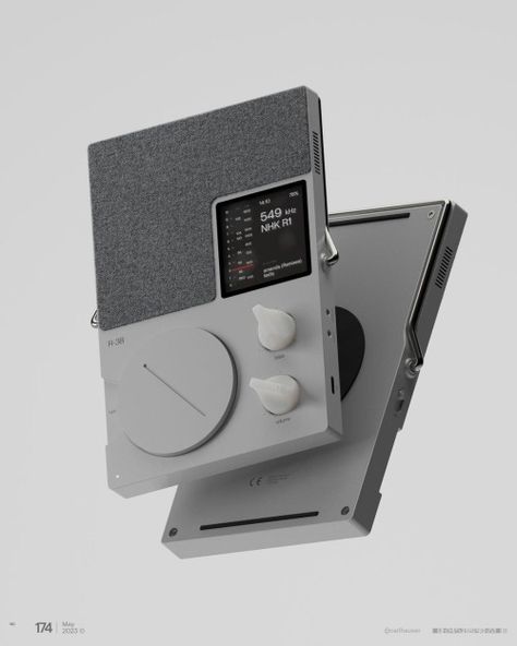 Fashion High Tech Design, Industrial Design Trends, Dieter Rams, Retro Radio, Devices Design, Electronics Design, Machine Learning Models, Design Product, Tech Design