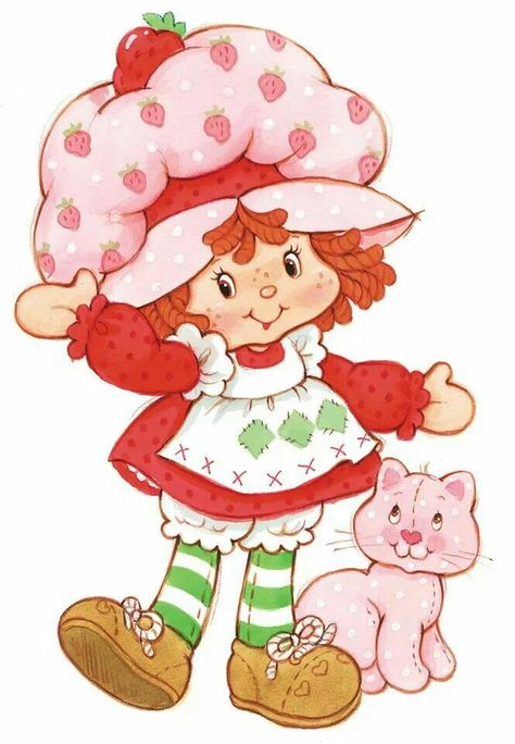 Strawberry Short cake and kitty Pink, Strawberry Shortcake