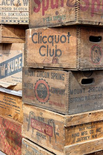 Old Crates | Taken at Pettengill Farm, Salsbury, Massachuset… | Flickr Rustic Crates, Vintage Wood Crates, Vintage Wooden Crates, Vintage Crates, Vintage Wood Box, Rustic Wood Box, Old Wooden Boxes, Old Crates, Box Decoration