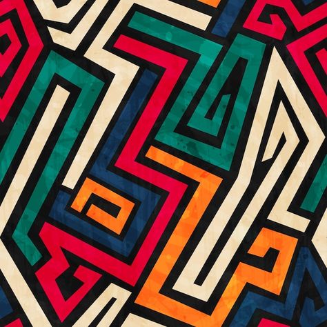 Paz Hippie, Vector Background Graphics, Africa Art Design, Cultural Patterns, Grunge Effect, Pop Art Images, African Colors, African Pattern Design, Church Poster Design