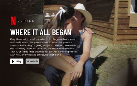If "Where It All Began" by Sapphire Hale was a Netflix movie | Kitty Hanson Lu and Madden Montgomery | cowgirl romance book aesthetic Where It All Began Sapphire Hale, Maximoff Hale, Jane Cobalt, Dropping Out Of College, Fallen Series, Read List, Where It All Began, Netflix Movie, Full Time Work