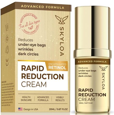 PRICES MAY VARY. ANTI-AGING EYE CREAM: Our retinol anti aging eye cream helps fight issues like fine lines, wrinkles and crow's feet of the delicate skin around the eyes. It helps reduce the appearance of appearance of skin dullness and tiredness. It is an effective eye cream for dark circles and puffiness. INSTANT RESULTS: The under eye cream delivers instant and long-lasting soothing and hydration. Within hours - lift, smoothen, firm and brighten up the eye contour for renewed youthful skin. I Eye Bag Cream, Under Eye Serum, Skin Care Eye Cream, Reduce Under Eye Bags, Cream For Dark Circles, Under Eye Cream, Dark Circle Cream, Eye Wrinkle Cream, Retinol Eye Cream