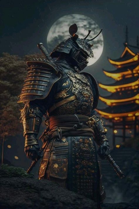 Futuristic Samurai, Guerriero Samurai, Samurai Warrior Tattoo, Japanese Art Samurai, Wallpaper 8k, Warrior Concept Art, Arte Ninja, Samurai Wallpaper, Samurai Tattoo Design