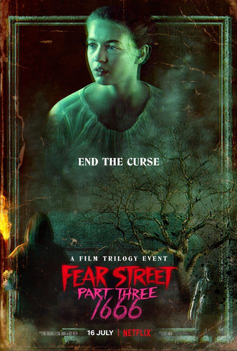 Fear Street 1666, Netflix Original Movies, Fear Street, Bon Film, Movies And Series, Netflix Originals, July 16, Movie Monsters, Original Movie