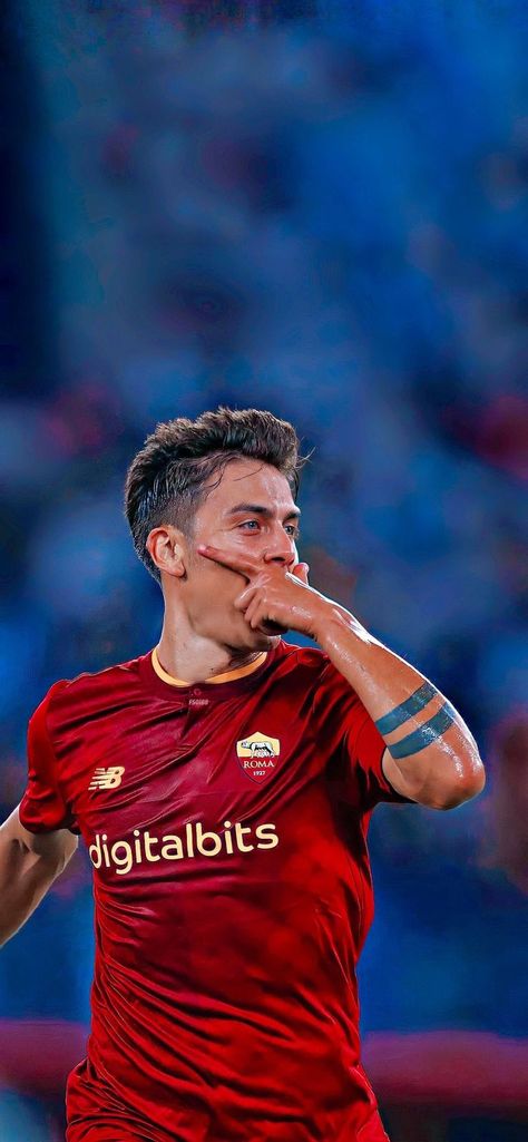 All Players Football, Dybala Roma Wallpaper, Dybala Wallpaper Roma, As Roma Wallpapers, Argentina Football Players, Dybala Wallpaper, Roma Football, Brazil Football Team, Football Players Photos