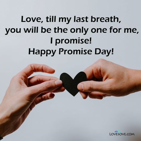 Happy Promise Day My Love, Promise Day Video, Promise Day Quotes, Happy Promise Day Image, Promise Day Images, Promise Day, Happy Promise Day, Heart Feelings, Sweetheart Quotes